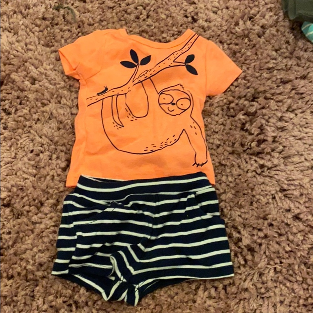 Shirt and short set
